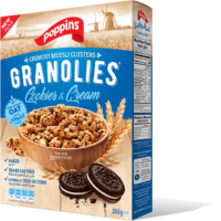 Poppins Granolies Cookies Cornflakes 